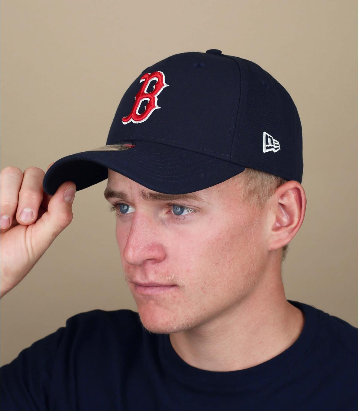 gebogen vizier cap boston League 9forty  boston